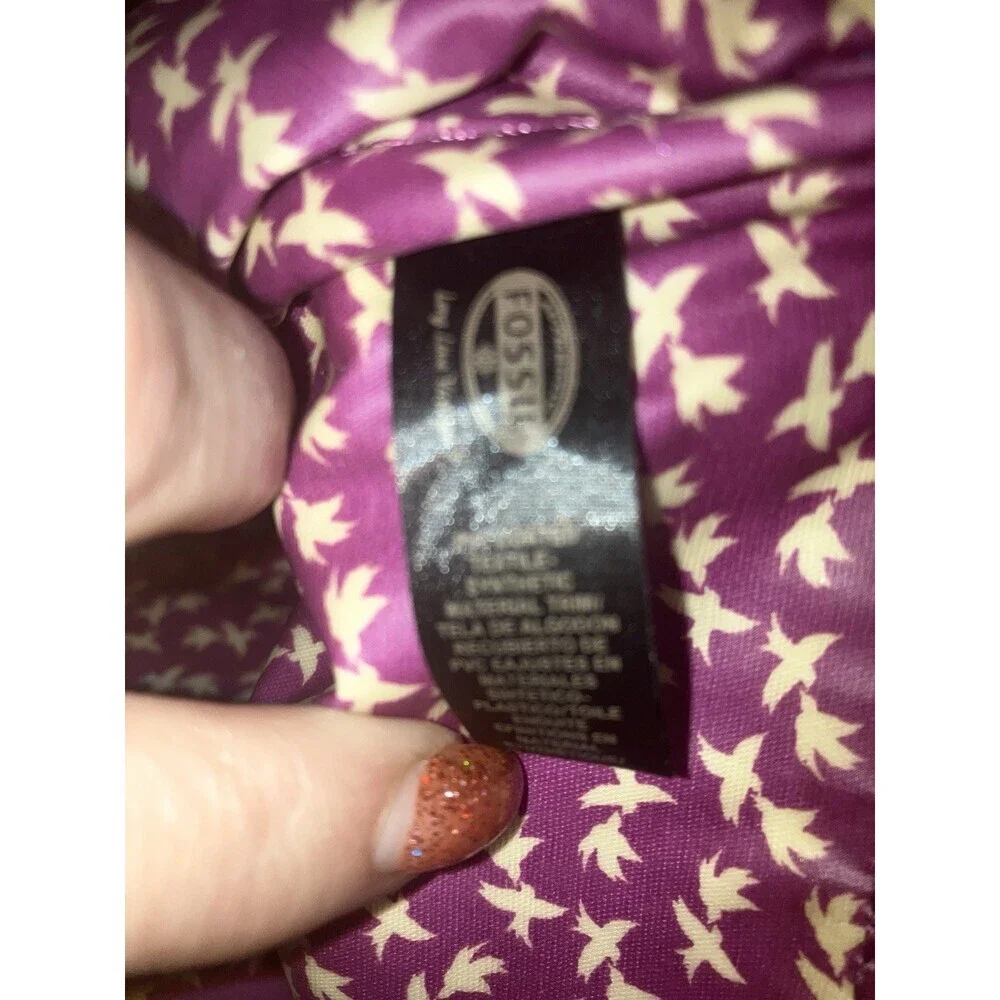 Fossil Makeup Bag